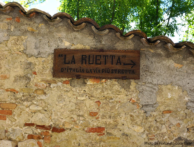 ruetta fortress in Civitella del tronto